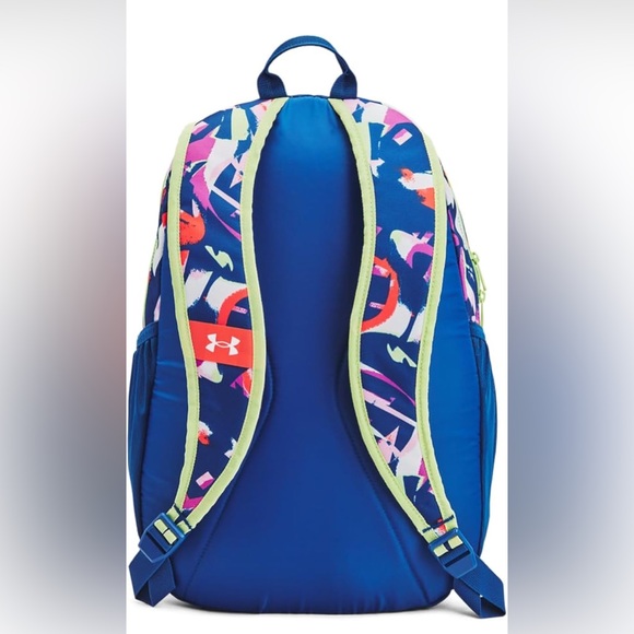 Under Armour Unisex-Adult Hustle Sport Backpack, (433) Tech Blue/Tech Blue/White - Picture 6 of 7